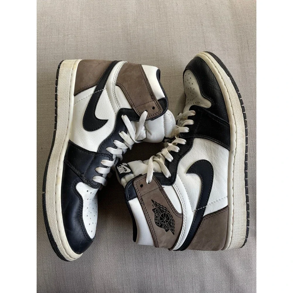 Jordan 1 Retro High Dark Mocha White/Black/Brown Shoes